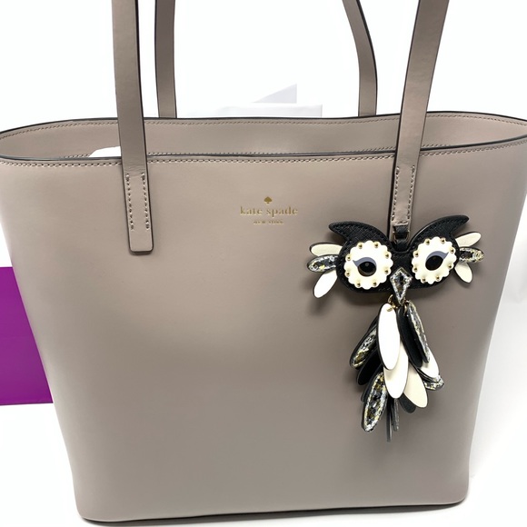 kate spade Handbags - Kate spade owl little len star bright tote Gray
